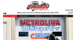 Desktop Screenshot of metrolinamotorsports.com